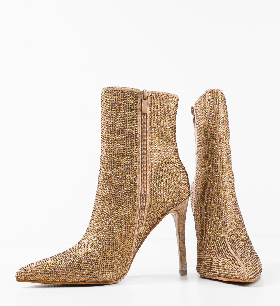 Botine Dama Bej Fatma | Eleganță și Confort