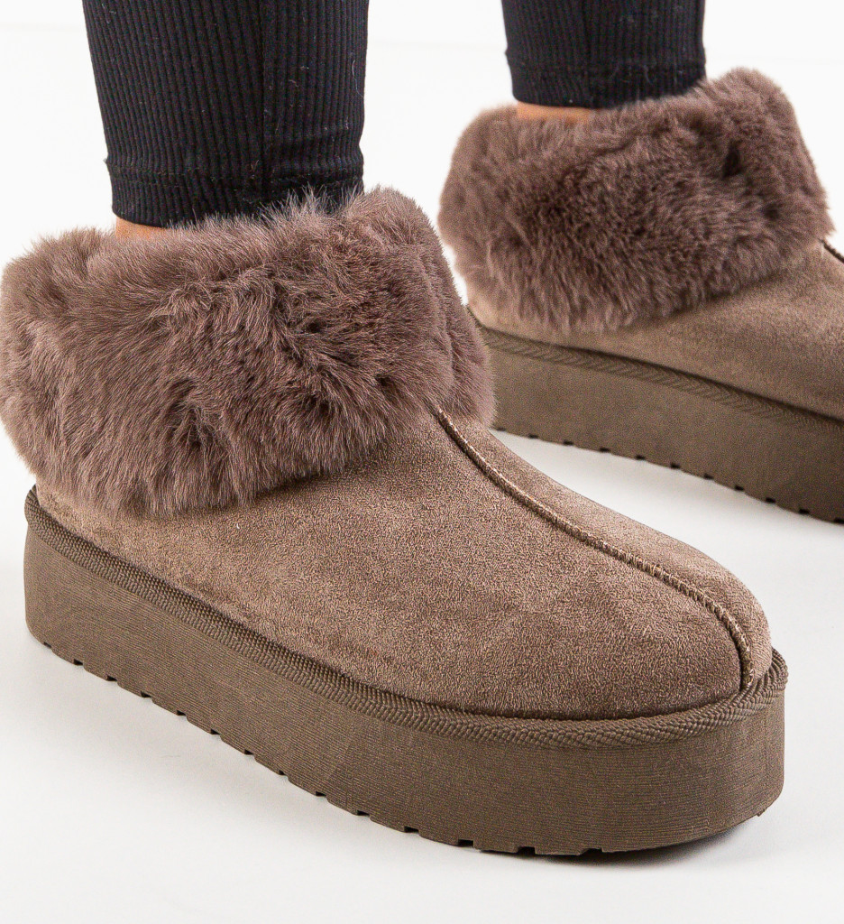 Cizme Dama Emel Khaki | Confort Maxim