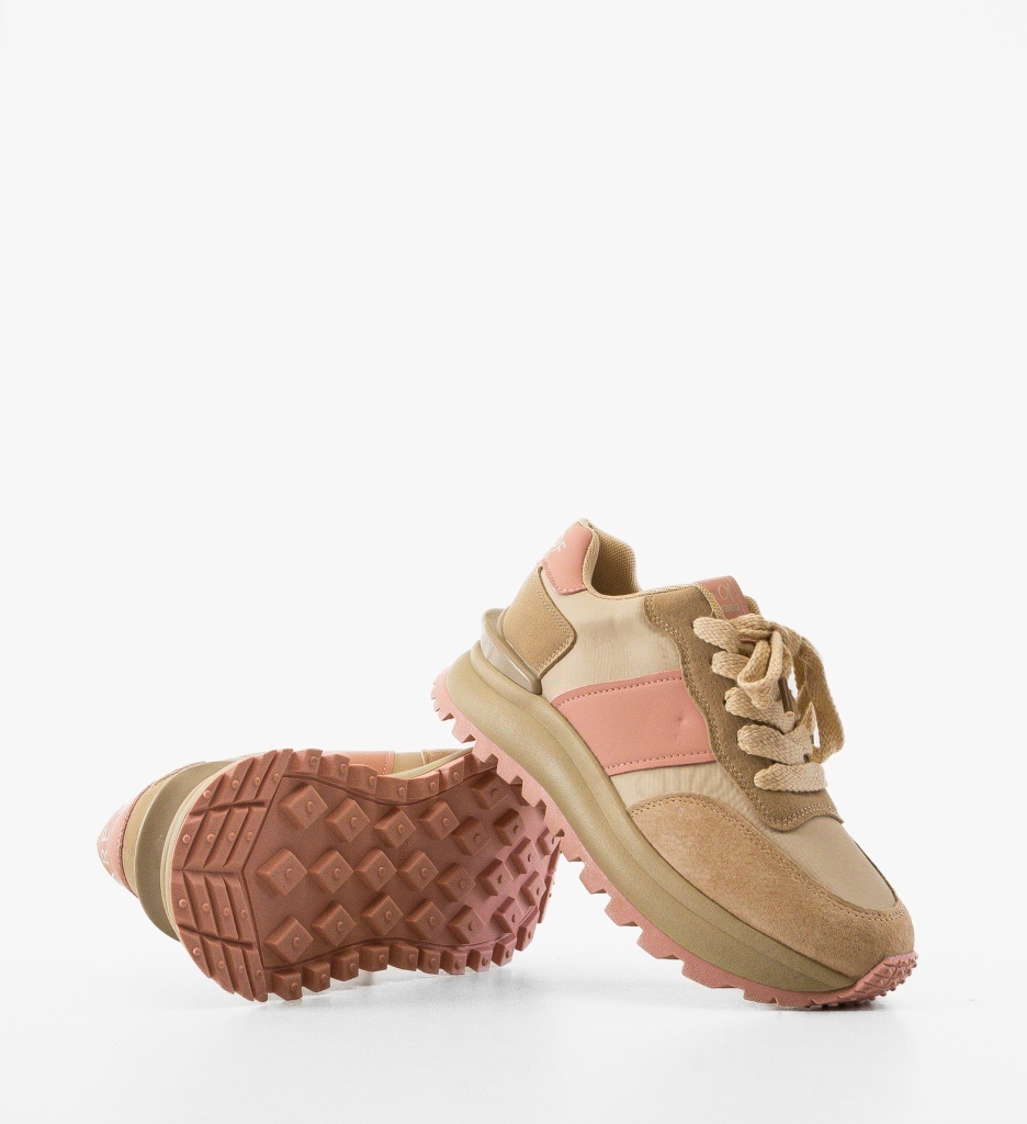 Sneakers Dama Contares Roz - Confort & Stil - imagine 2