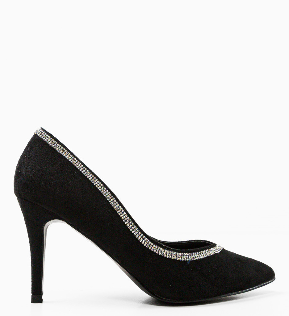 Pantofi Kyle Negri cu Toc - Eleganță Asigurată - imagine 6