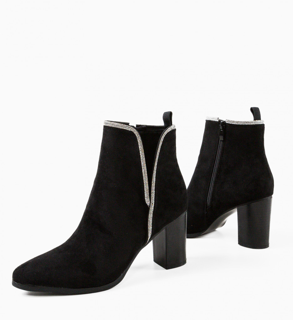 Botine Christe Negre - Eleganță și Confort - imagine 7