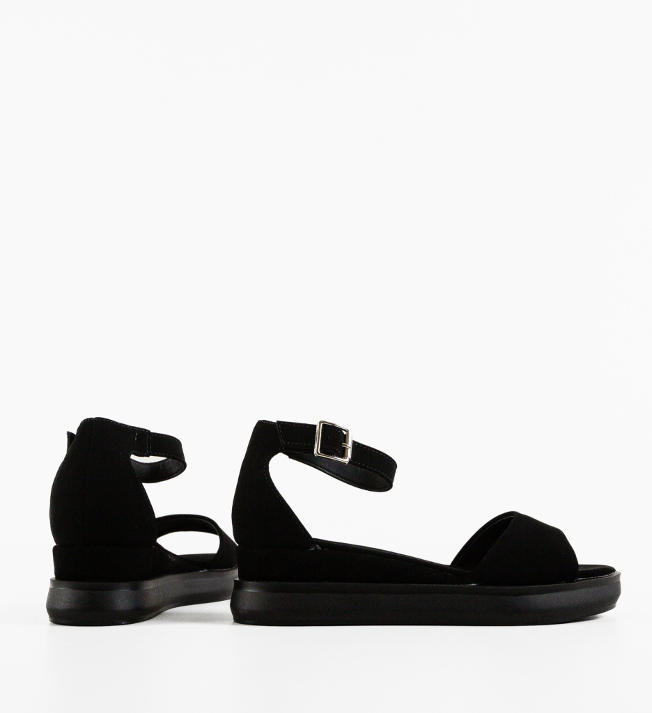 Platforme Dama Negre Volos - Confort & Stil - imagine 4