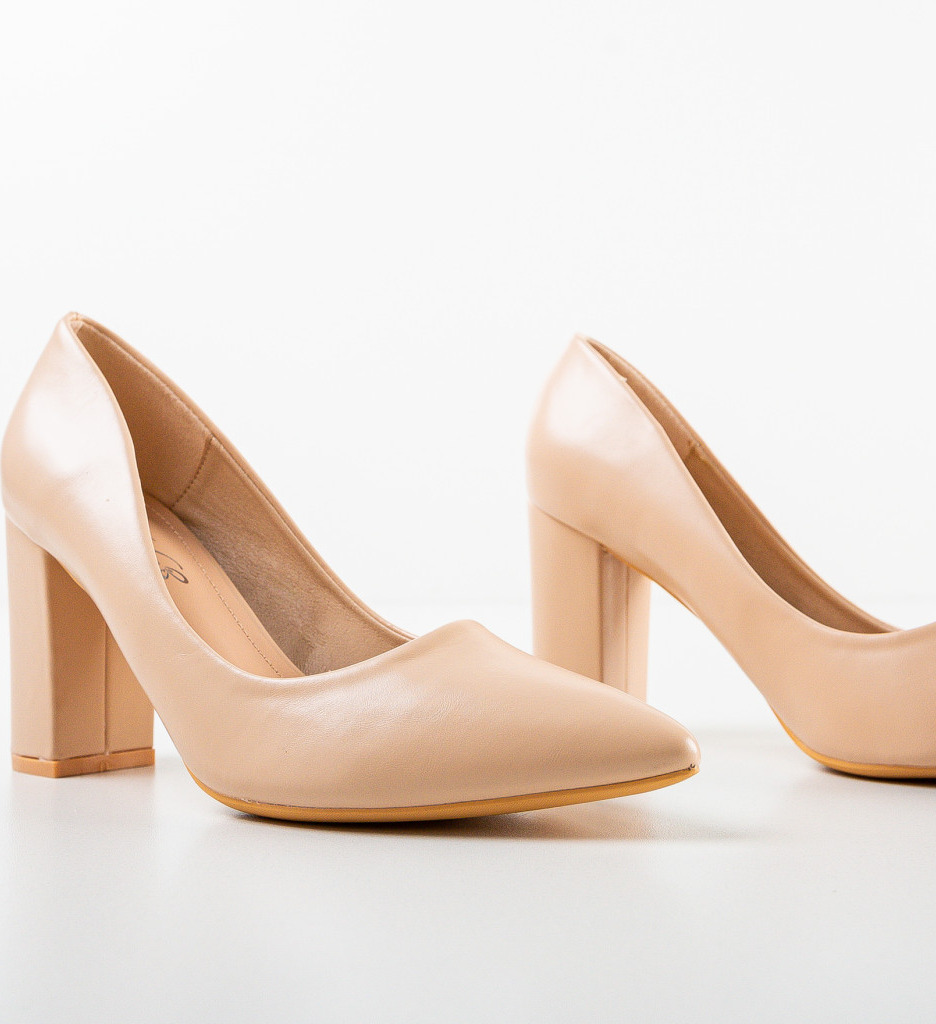 Pantofi Dama Dodson Bej - Stil și Eleganță - imagine 7