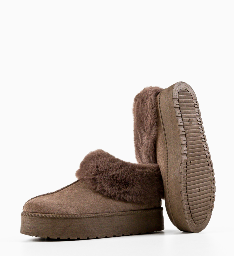 Cizme Dama Emel Khaki | Confort Maxim - imagine 5