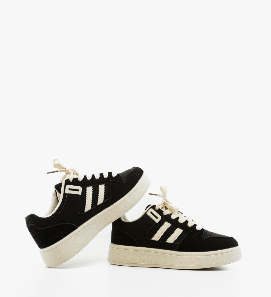 Sneakers Dama Spring Negri - Confort Sporit - imagine 5