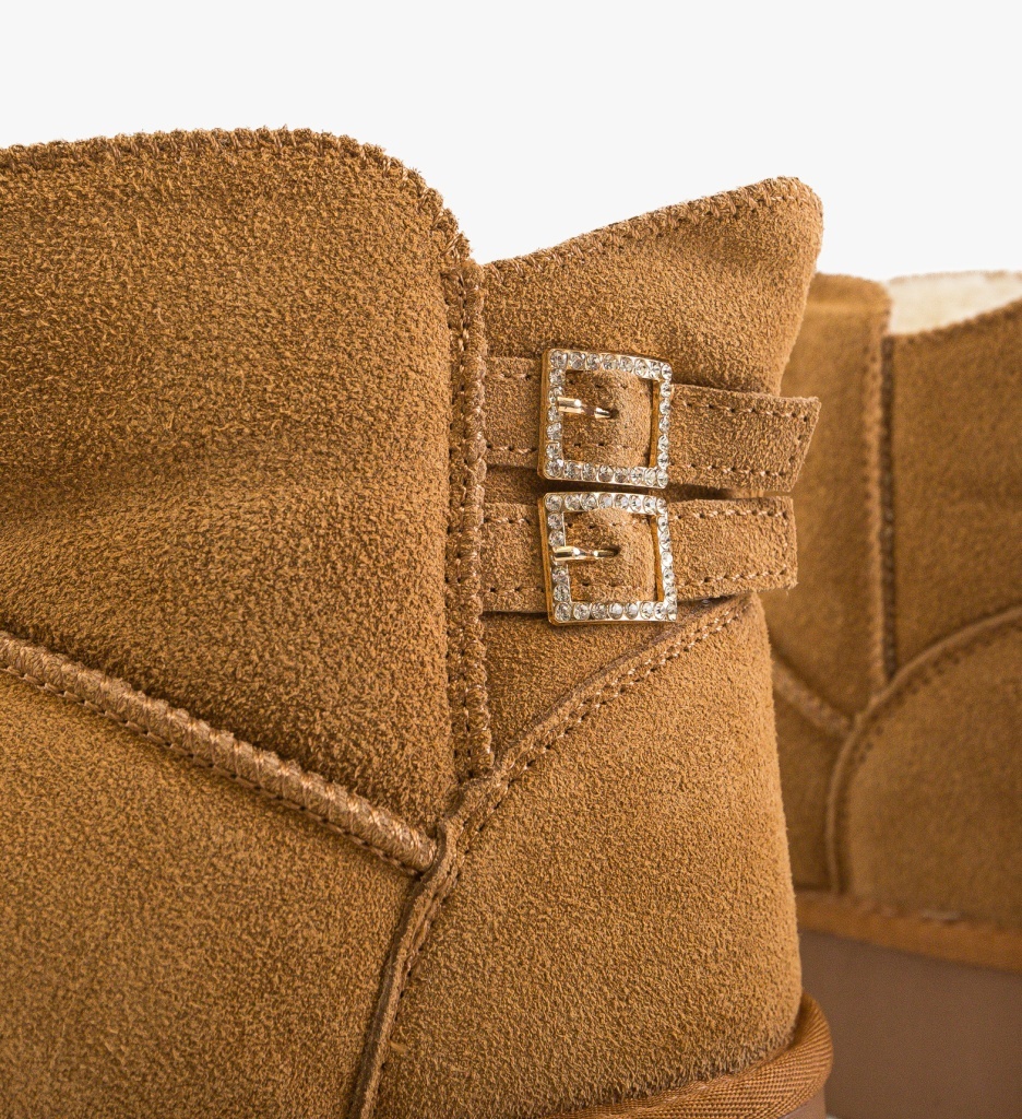 Cizme Ug Tieme Camel Depurtat - Confort & Stil - imagine 3