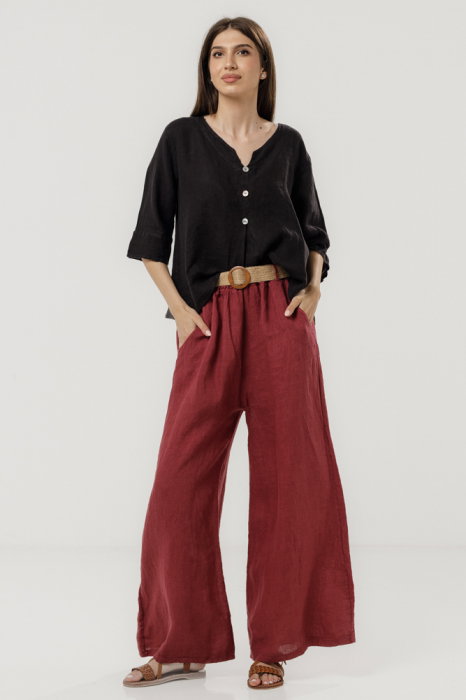 Pantaloni In Bordo Shopika | Croi Lejer