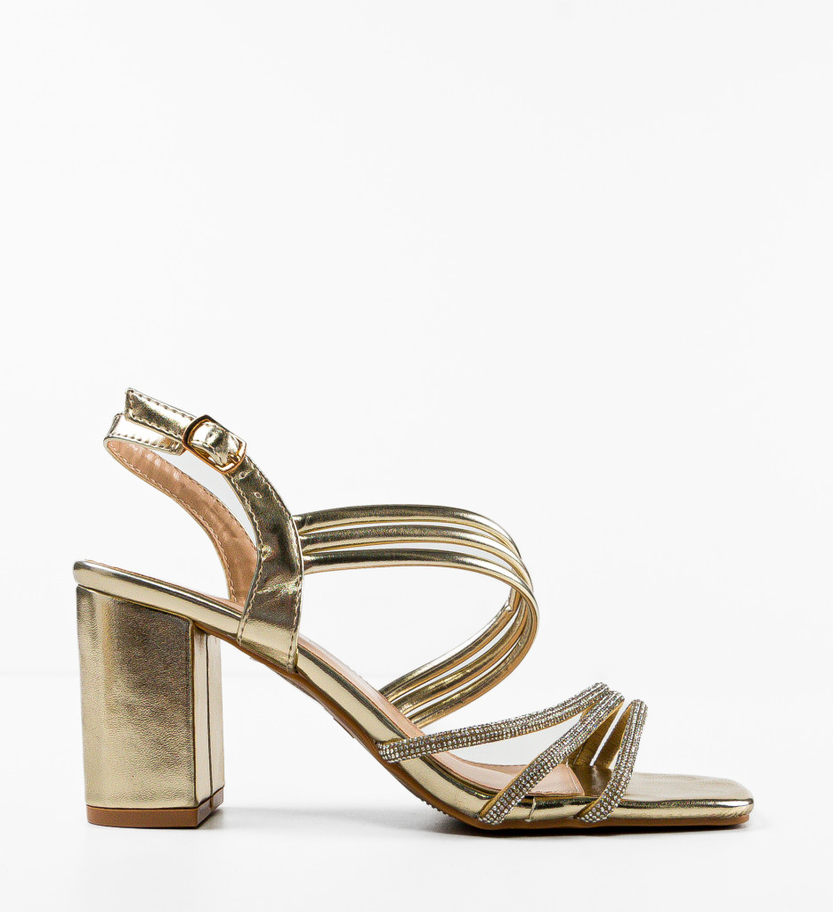 Sandale Sommer Aurii | Eleganță Vară - imagine 4