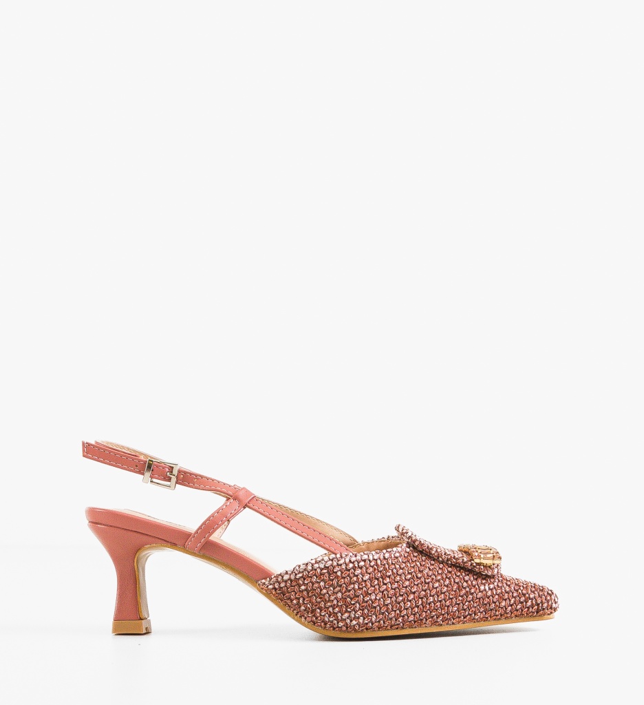 Pantofi Dama Roz cu Toc - Stil și Eleganță - imagine 7