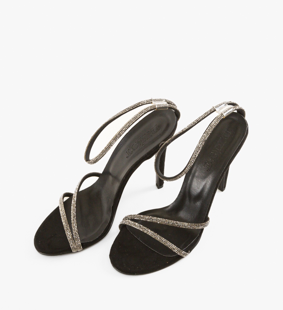 Sandale cu Toc Kajus Negre - Eleganță și Stil - imagine 4