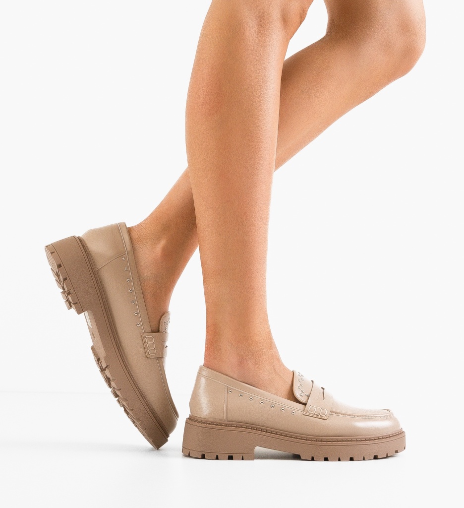 Pantofi Uradim Bej | Confort și Stil Casual - imagine 2
