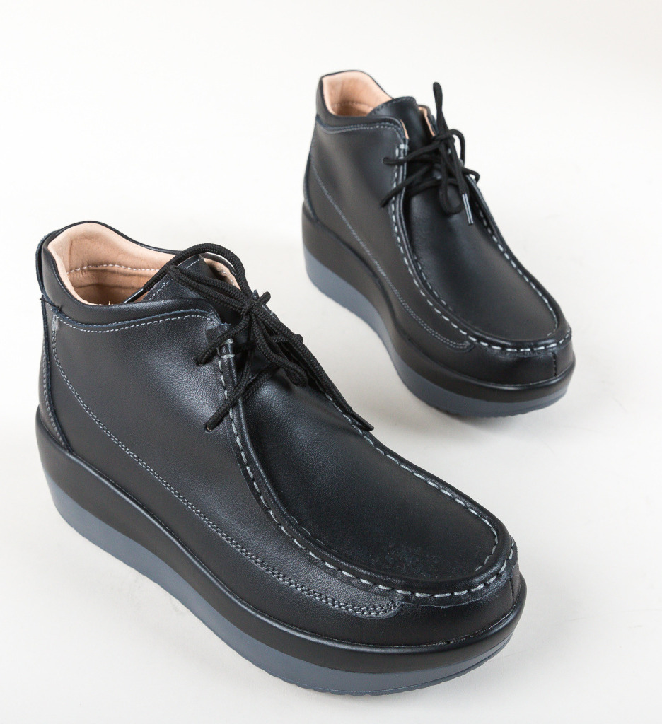 Pantofi Casual Nash Negri - Confort și Stil - imagine 5