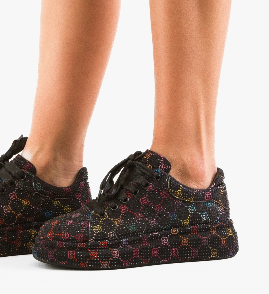 Sneakers Dama Tirnalia Negri – Confort Sport - imagine 2