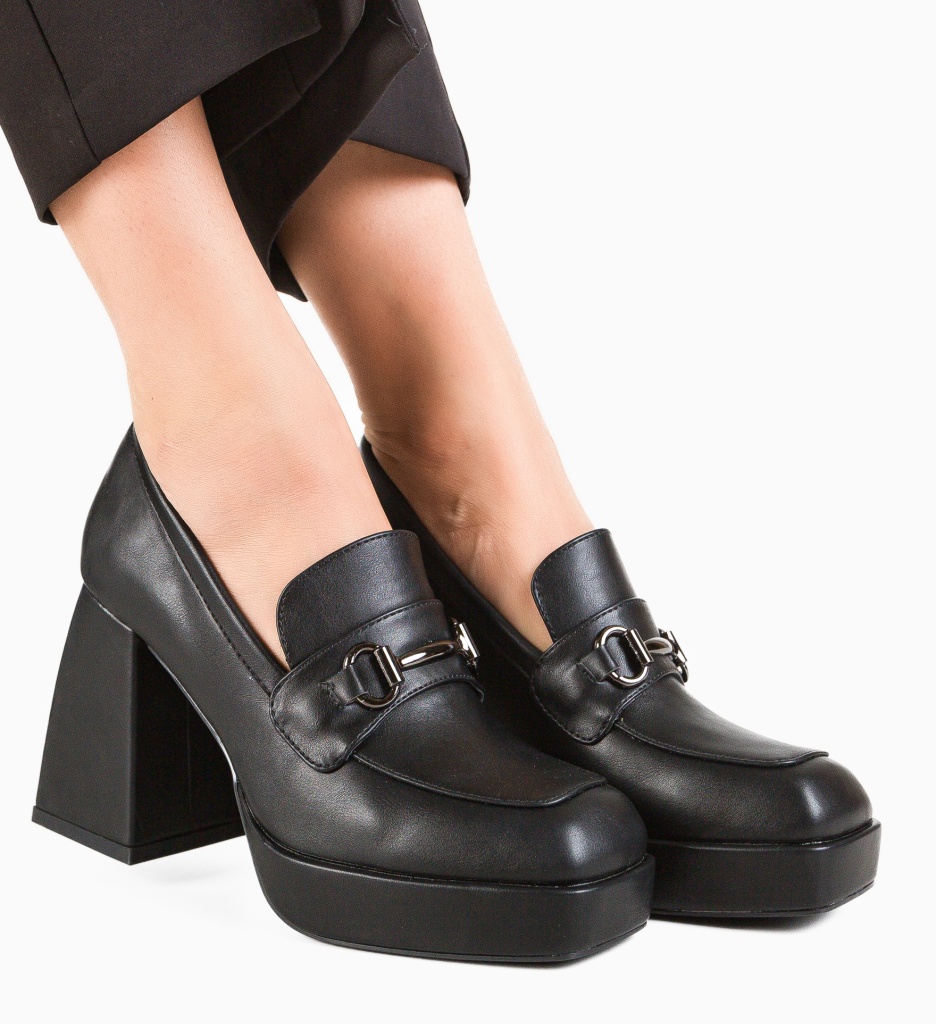 Pantofi dama Kerry Negri cu toc elegant - imagine 4
