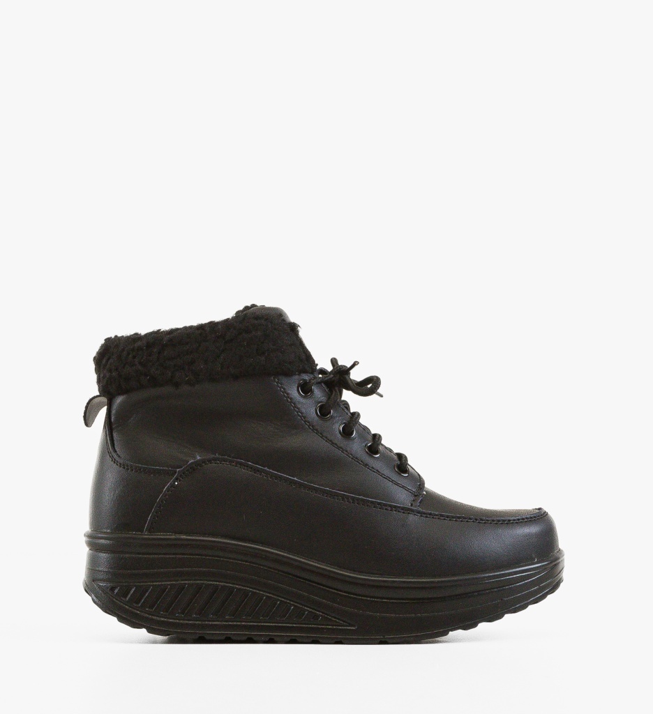 Pantofi Casual Blind Negri - Eleganță și Confort - imagine 6