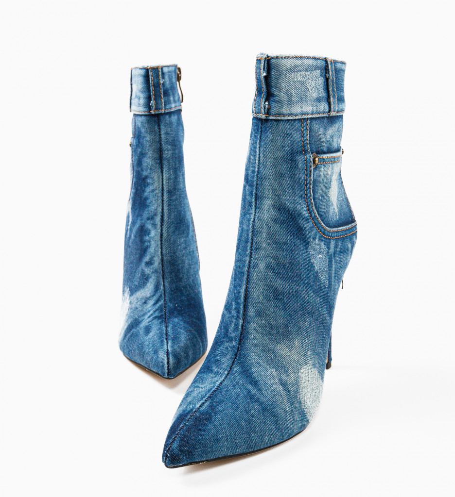 Botine Kekoksa Albastre | Stil și Confort Zilnic - imagine 6