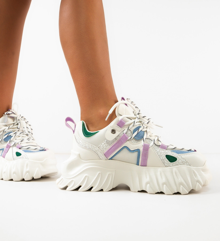 Sneakers Dama Hrodulf Albi 2 - Confort Sport - imagine 2
