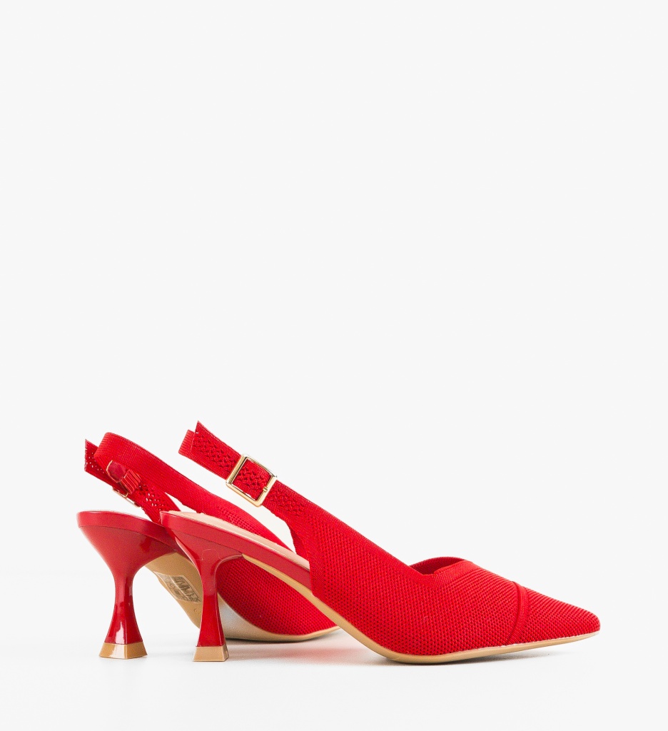 Pantofi cu Toc Rosii Aadam | Eleganță și Stil - imagine 3