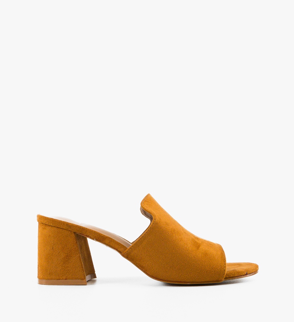Saboti Dama Ruth Camel cu Toc Eleganți - imagine 4