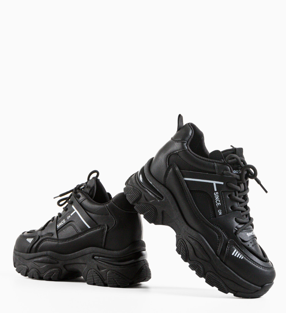 Sneakers dama Ejiji Negri - Confort și Stil Urban - imagine 5
