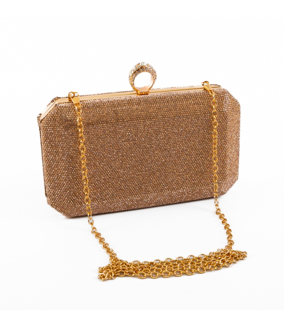 Geantă Plic Nesta Roz | Accesoriu Elegant - imagine 4