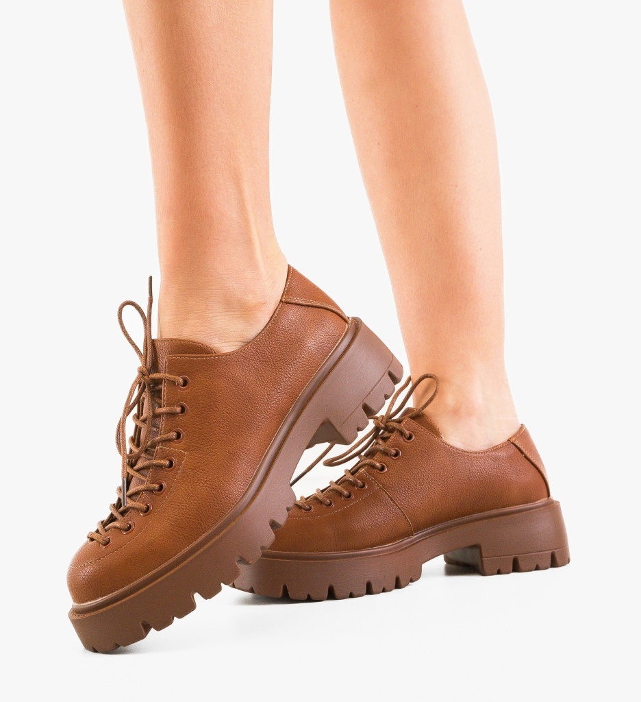 Pantofi Casual Berabe Camel 2 - Confort și Stil - imagine 3