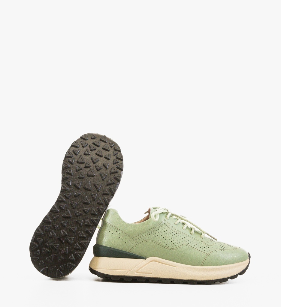 Sneakers Dama Tuyaa Verzi - Confort și Stil - imagine 4