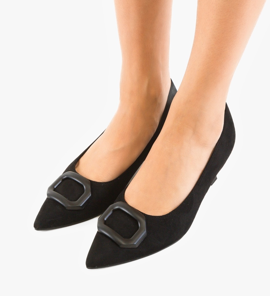 Pantofi Stiletto Lyda Negru | Eleganță Asigurată - imagine 5