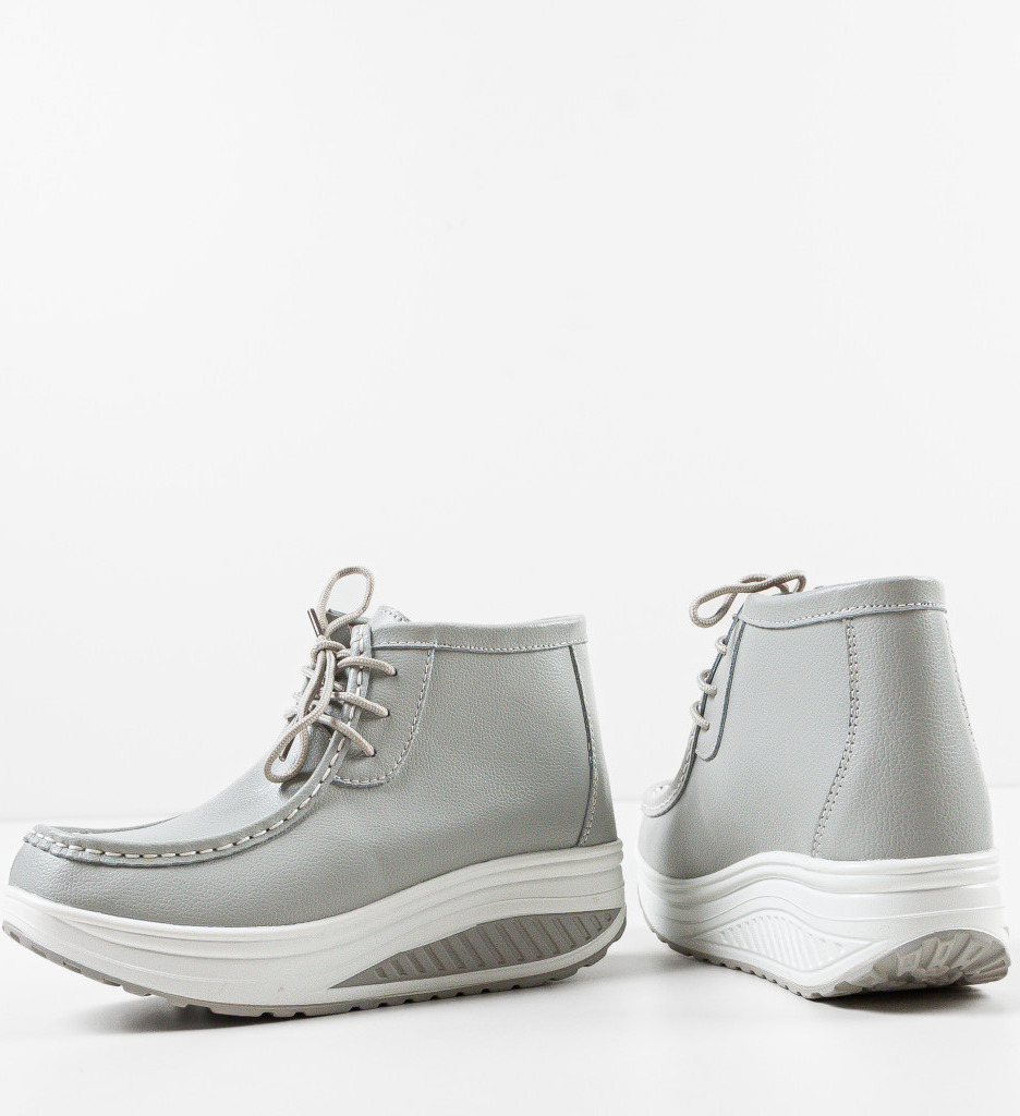 Pantofi Casual Vinto Gri - Confort și Stil - imagine 8