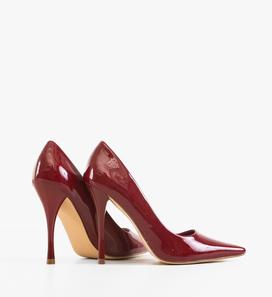 Pantofi Stiletto Jannine Rosii - Eleganță și Stil