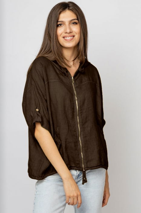 Hanorac In Maro Shopika | Stil Casual Chic
