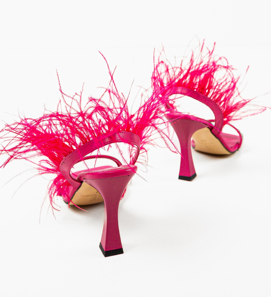 Sandale Salcia Fuchsia - Eleganță și Stil - imagine 9
