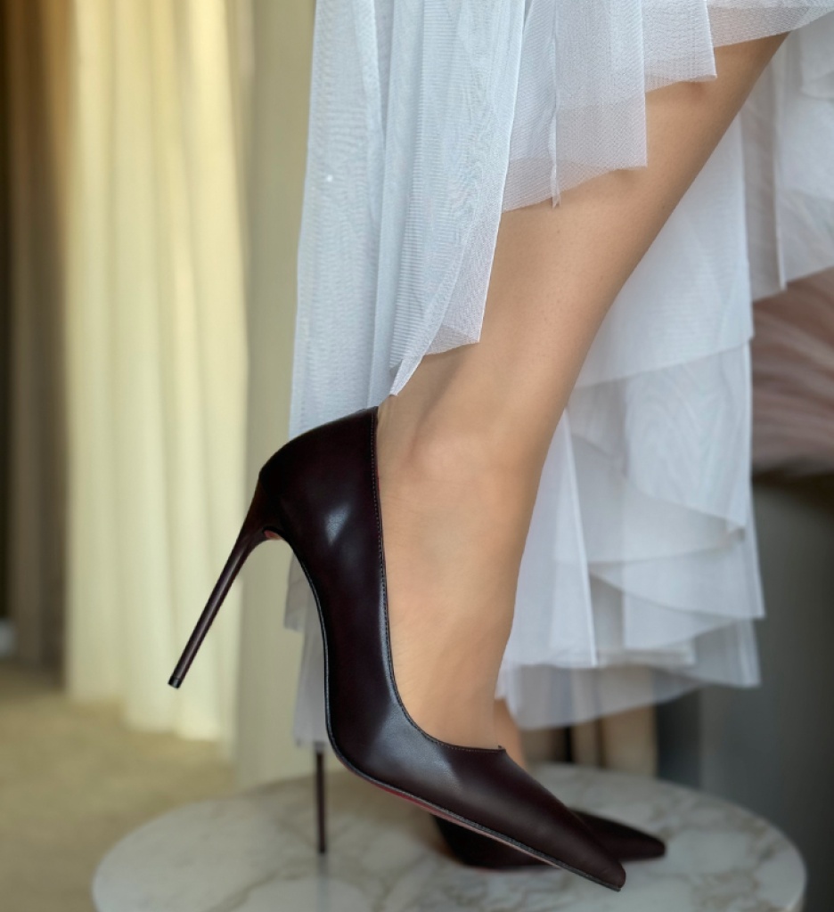 Pantofi Dama Butyn Maro Eleganți - imagine 2
