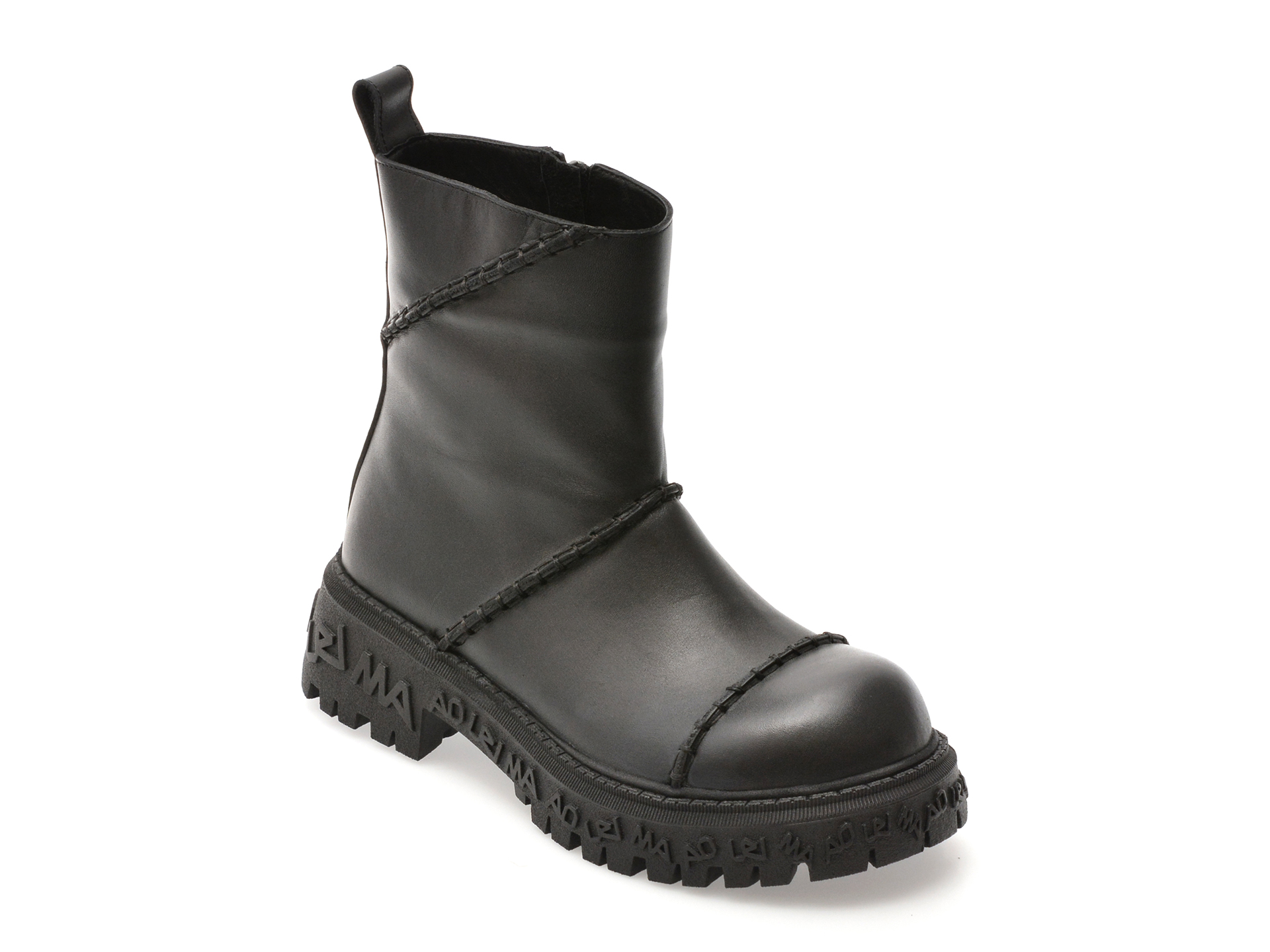 Ghete GRYXX Negre din Piele | Eleganță