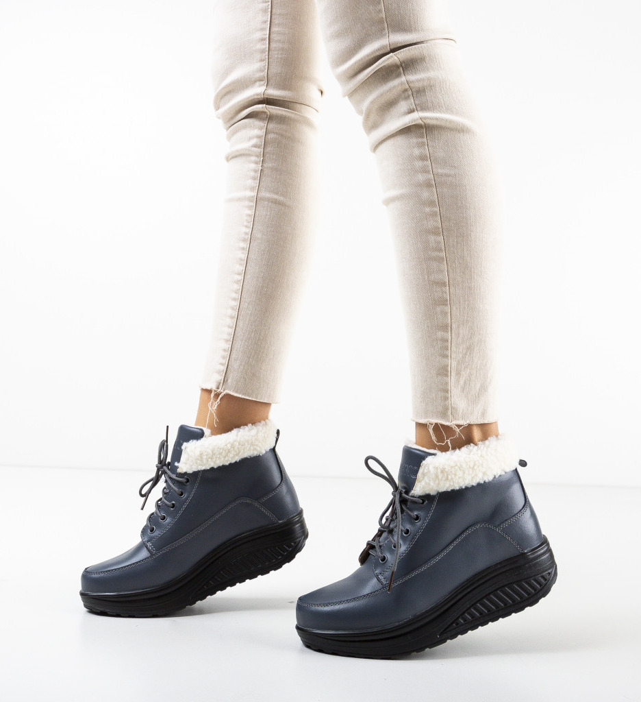 Pantofi Casual Blind Gri - Confort și Stil - imagine 3