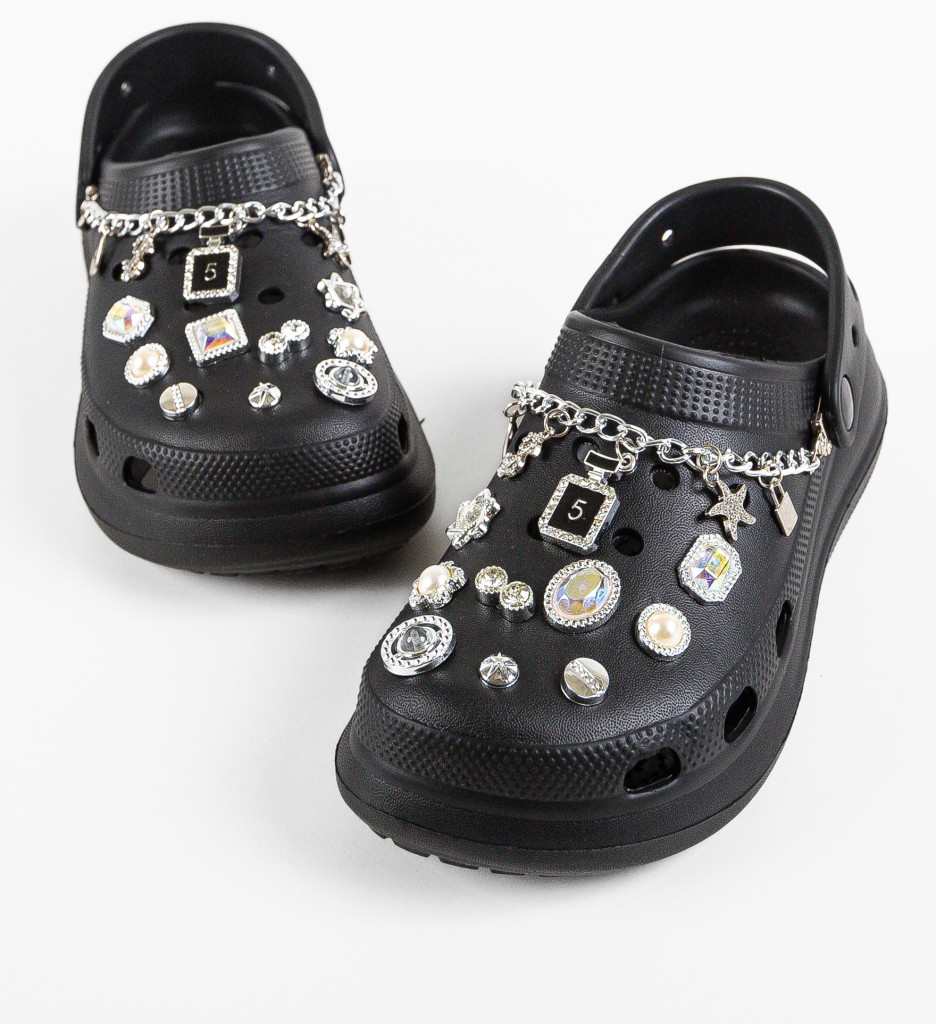 Papuci Dama Negri Confortabili | Stil Casual