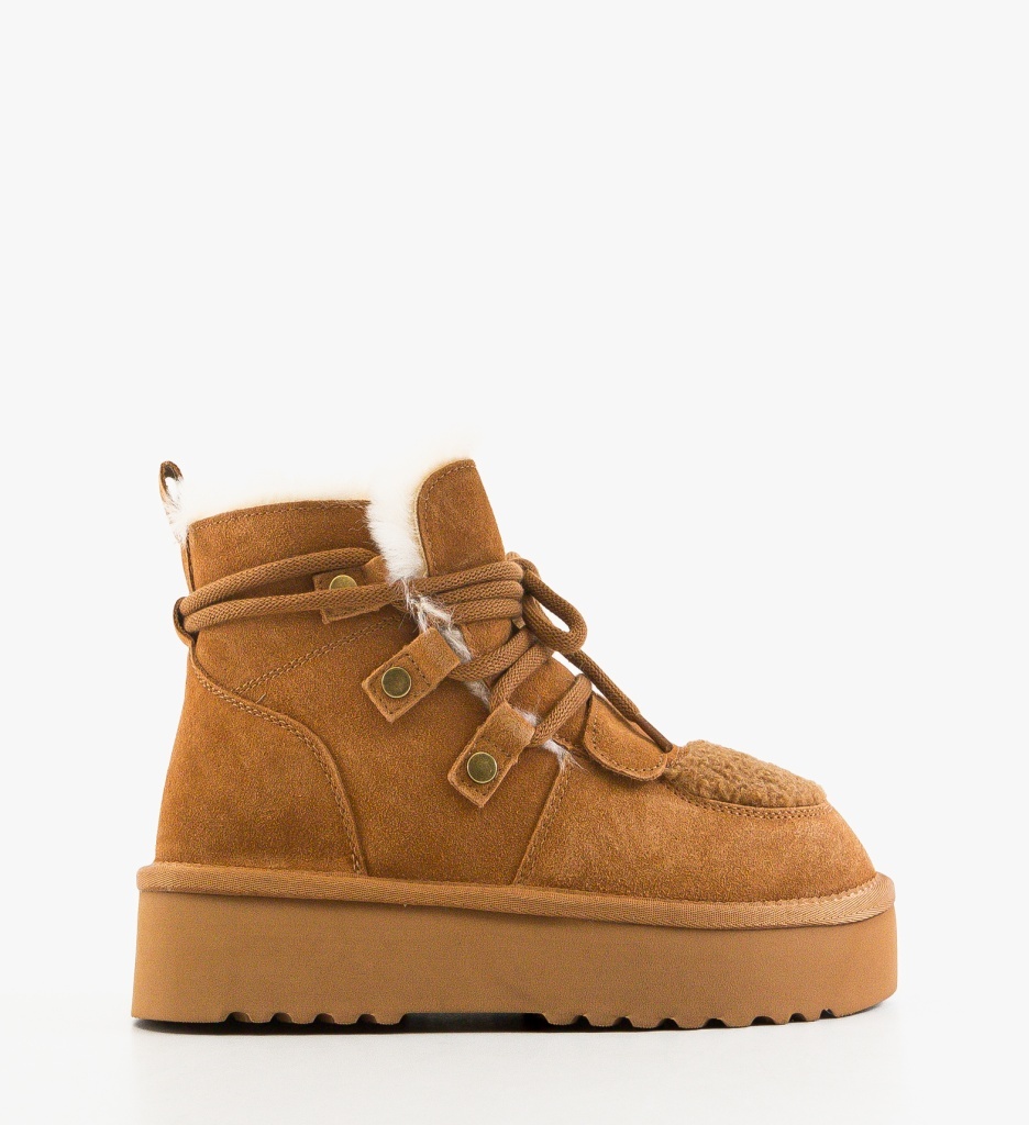 Ghete Dama Viema Camel - Eleganță și Confort