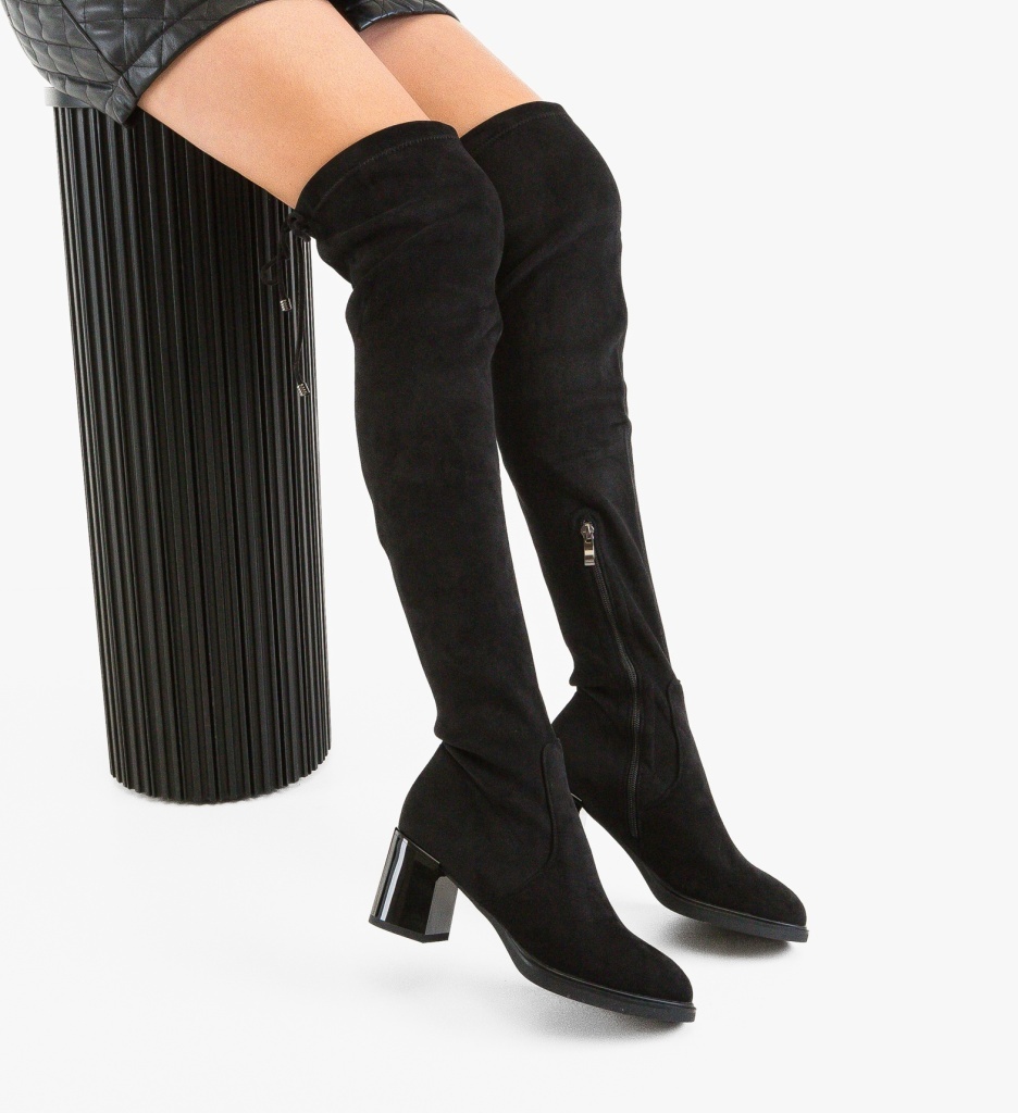 Cizme Dama Jbre Negre - Eleganță și Stil - imagine 6