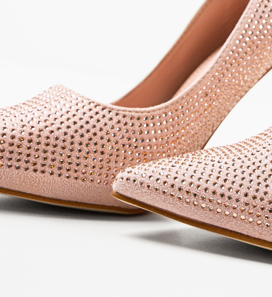 Pantofi cu Toc Geanyt Bej - Eleganță și Stil - imagine 7