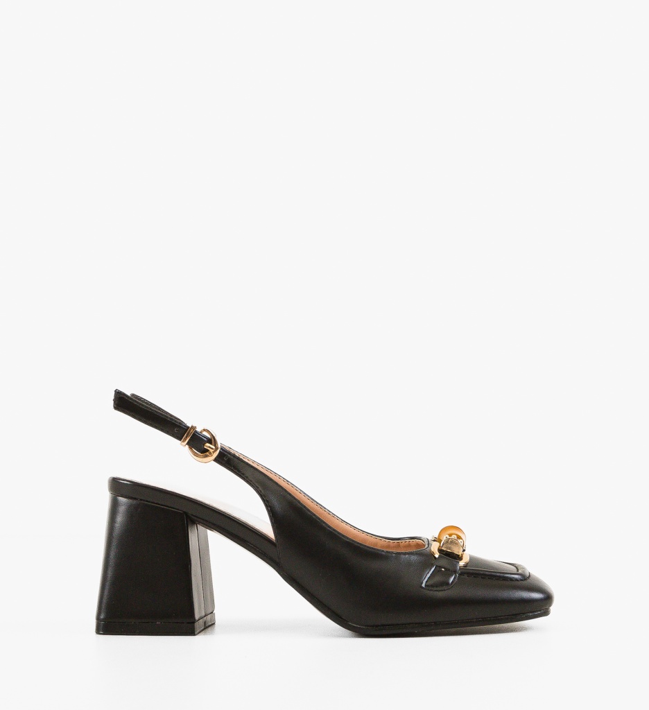 Pantofi Nasee Negri - Eleganță și Stil - imagine 8