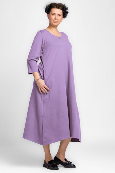 Rochie A-Line Pierino | Confort Eleganță Lila