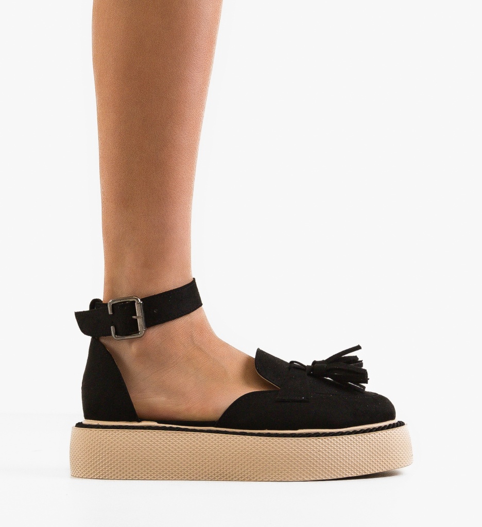 Pantofi Casual Kastor Negri - Stil și Confort Urban - imagine 6