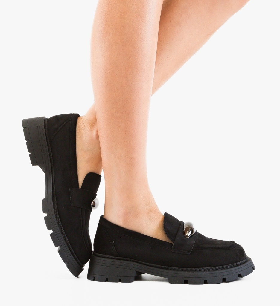 Pantofi Casual Dama Torant Negri - Confort Eleganță - imagine 3