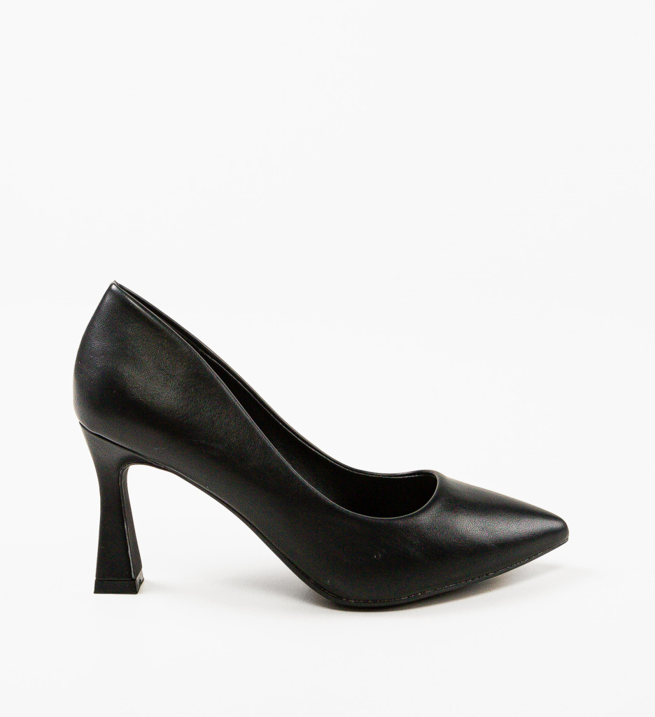 Pantofi Dama Olajyt Negri cu Toc Eleganți - imagine 4
