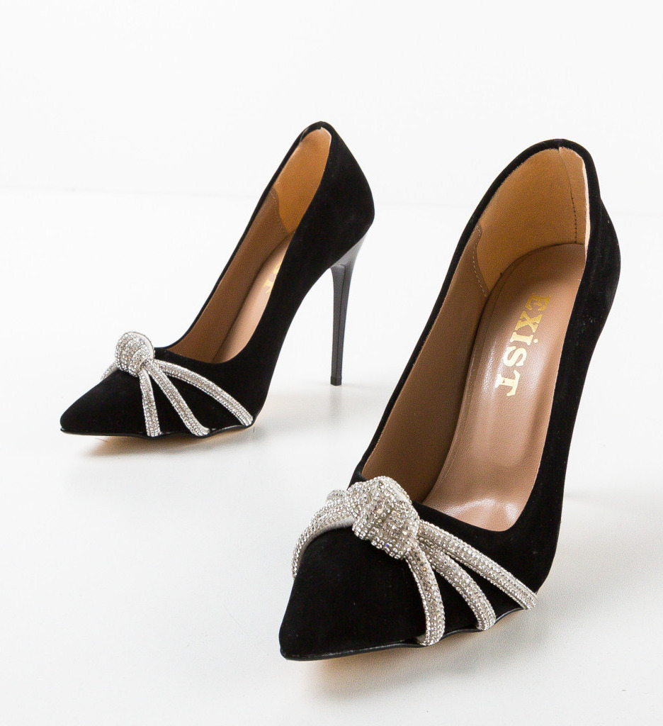 Pantofi dama Mogles Negri - Eleganți și confortabili - imagine 7