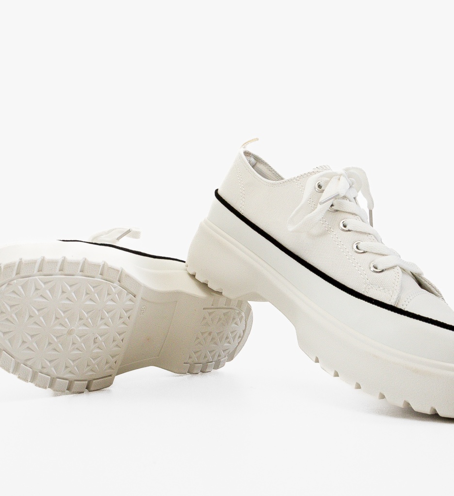 Pantofi Sport Lin Albi | Confort și Stil - imagine 8