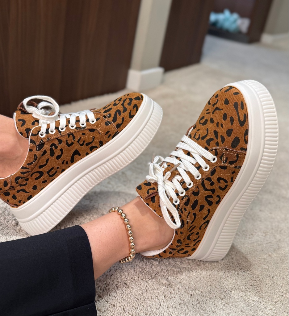 Sneakers dama Tuyry Print - Stil și confort - imagine 3