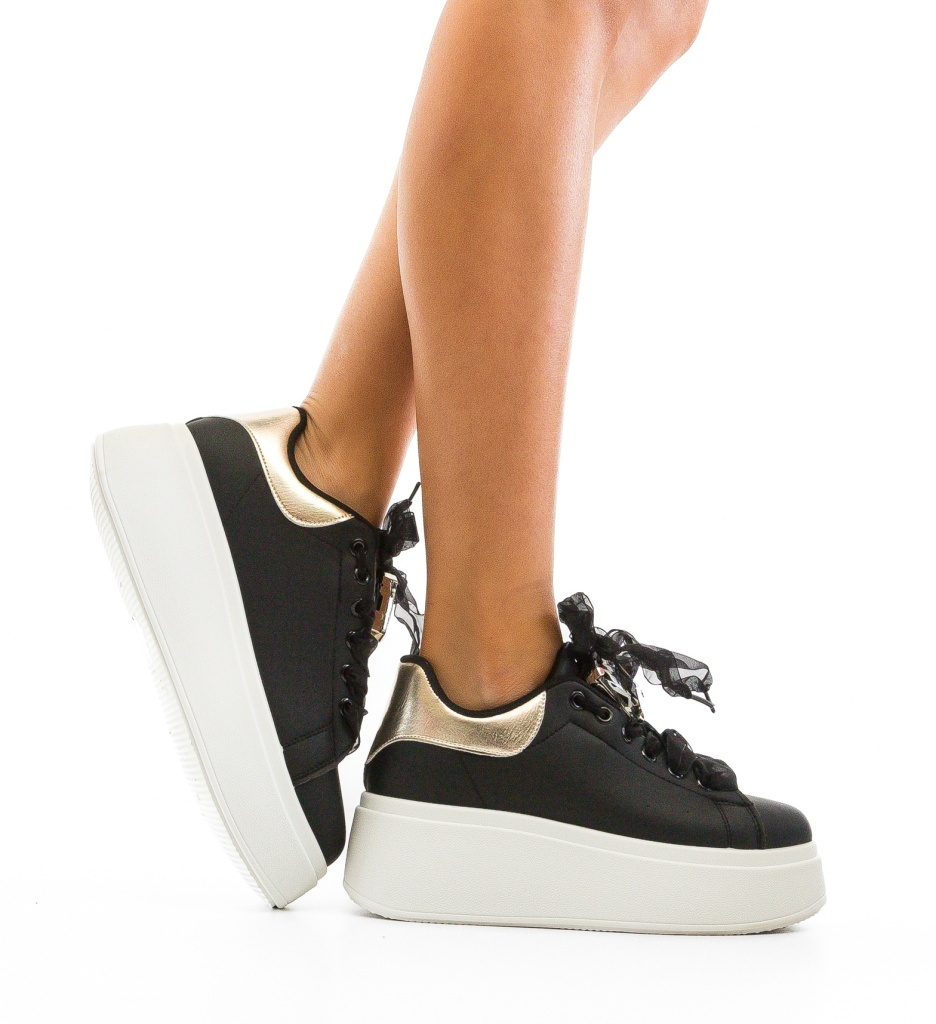Sneakers Dama Rhiann Negri | Confort și Stil