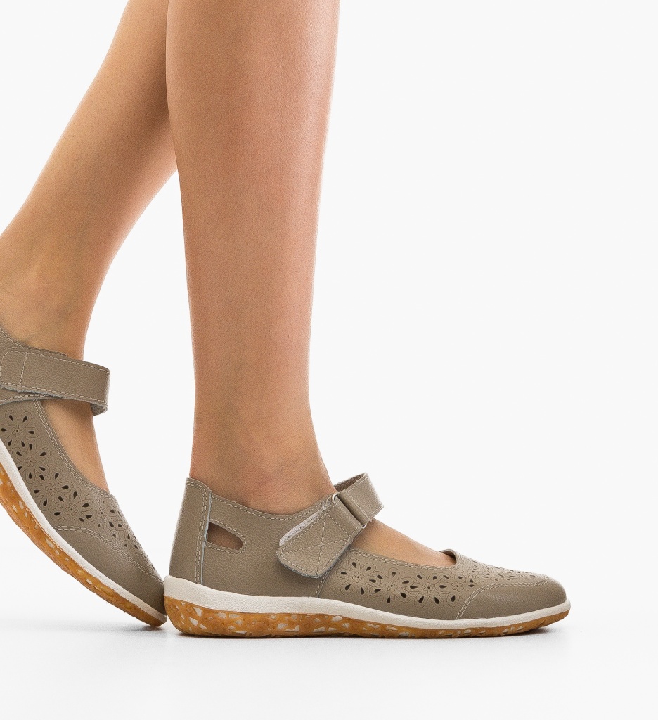 Pantofi Casual Fayvel Gri | Confort & Stil - imagine 2