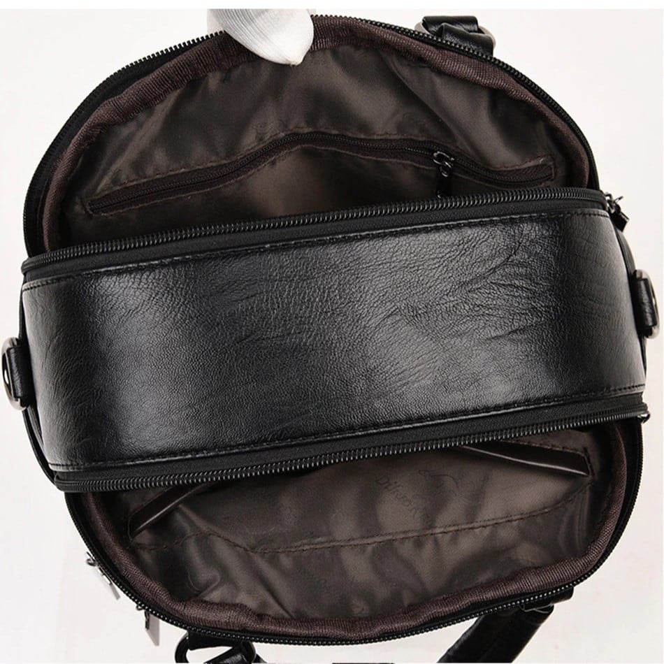 Rucsac Dama Delis Arya GT2255, Negru, Versatil - imagine 5